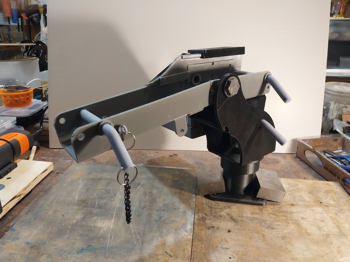 M240 Heavy-Duty Gun Mount ONLY for M1919A4 Browning Replica Machine Gun Kit