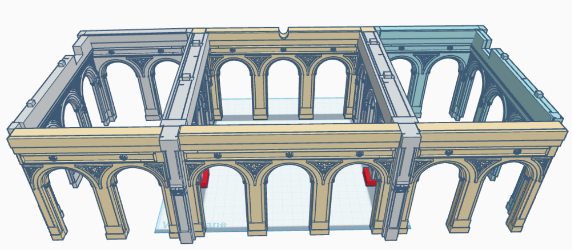 Bethesda Terrace - Kit 3 the Arcade of the iconic Central Park Feature