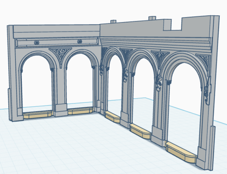 Bethesda Terrace - Kit 3 the Arcade of the iconic Central Park Feature