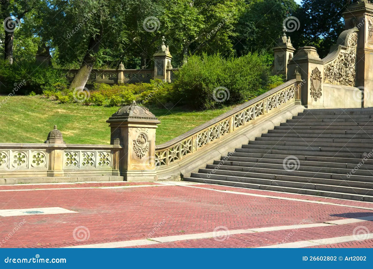 Bethesda Terrace kit 2 of 3 of a display model of Bethesda Terrace